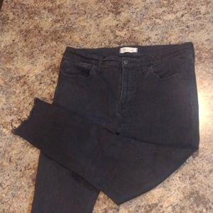 Madewell road tripper black jeans size 31